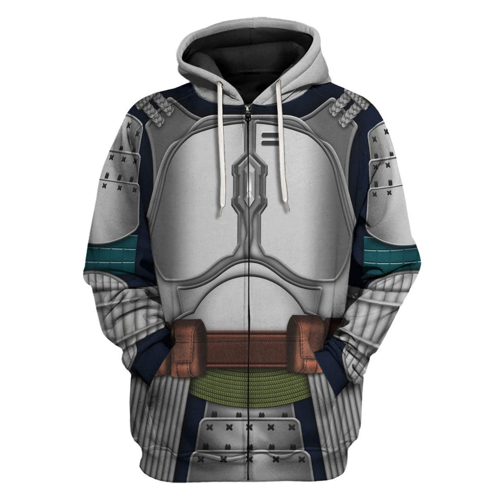  CustomsPig Jango Fet Samurai Costume Hoodie Sweatshirt T-Shirt Sweatpants -  CustomsPig.com