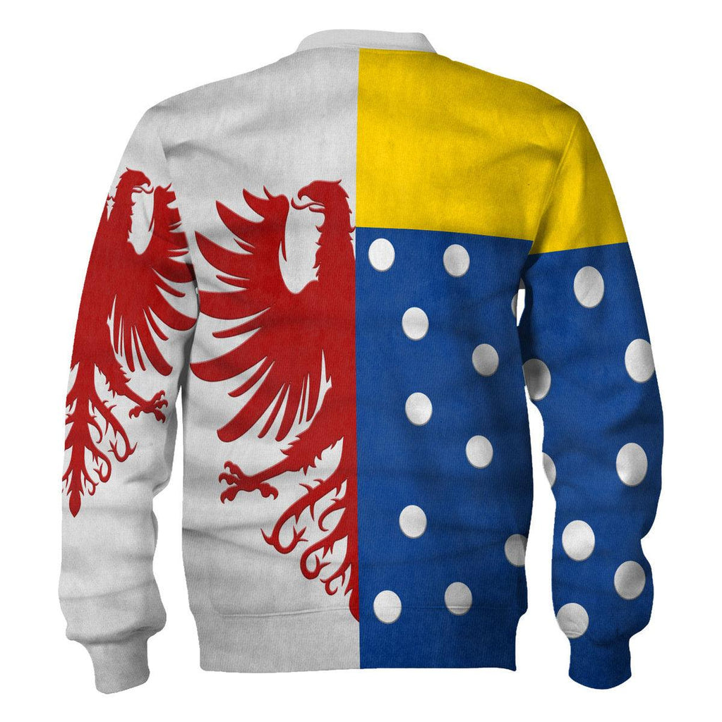 CustomsPig Jean le Meingre - Battle of Agincourt Costume Hoodie Sweatshirt T-Shirt Tracksuit - CustomsPig.com