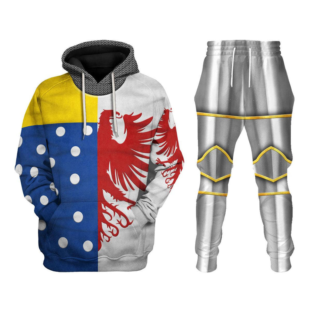 CustomsPig Jean le Meingre - Battle of Agincourt Costume Hoodie Sweatshirt T-Shirt Tracksuit - CustomsPig.com