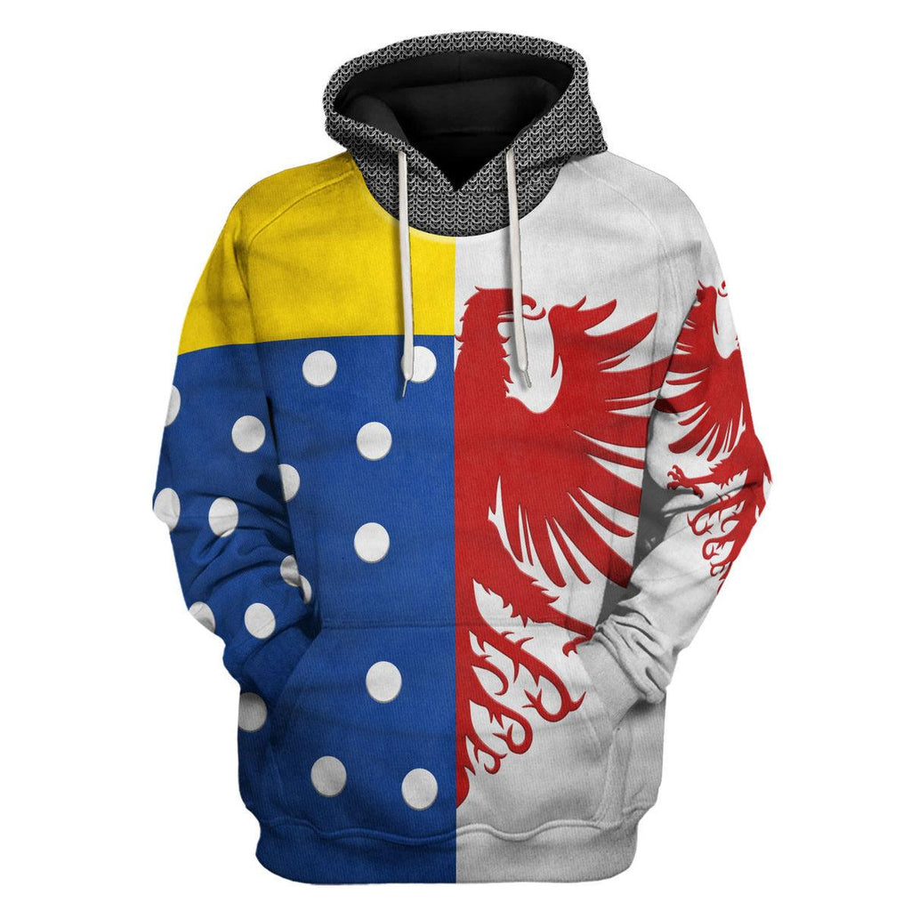 CustomsPig Jean le Meingre - Battle of Agincourt Costume Hoodie Sweatshirt T-Shirt Tracksuit - CustomsPig.com