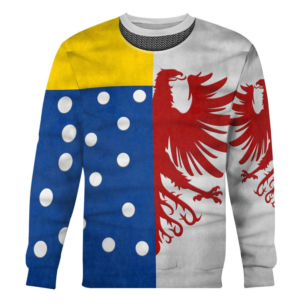 CustomsPig Jean le Meingre - Battle of Agincourt Costume Hoodie Sweatshirt T-Shirt Tracksuit - CustomsPig.com