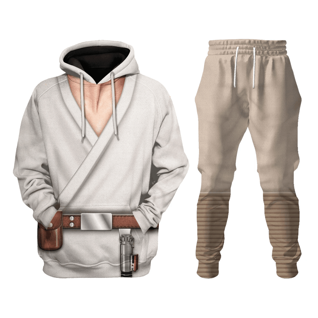  CustomsPig Jedi Luke SW Costume Hoodie Sweatshirt T-Shirt Sweatpants -  CustomsPig.com