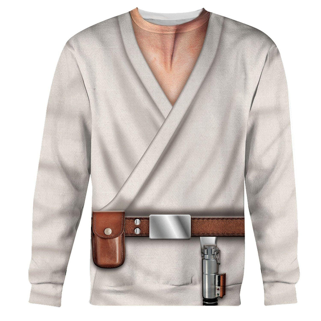  CustomsPig Jedi Luke SW Costume Hoodie Sweatshirt T-Shirt Sweatpants -  CustomsPig.com