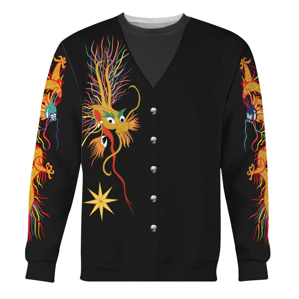 CustomsPig Jimmy Page Dragon Suit Costume Hoodie Sweatshirt T-Shirt Tracksuit - CustomsPig.com