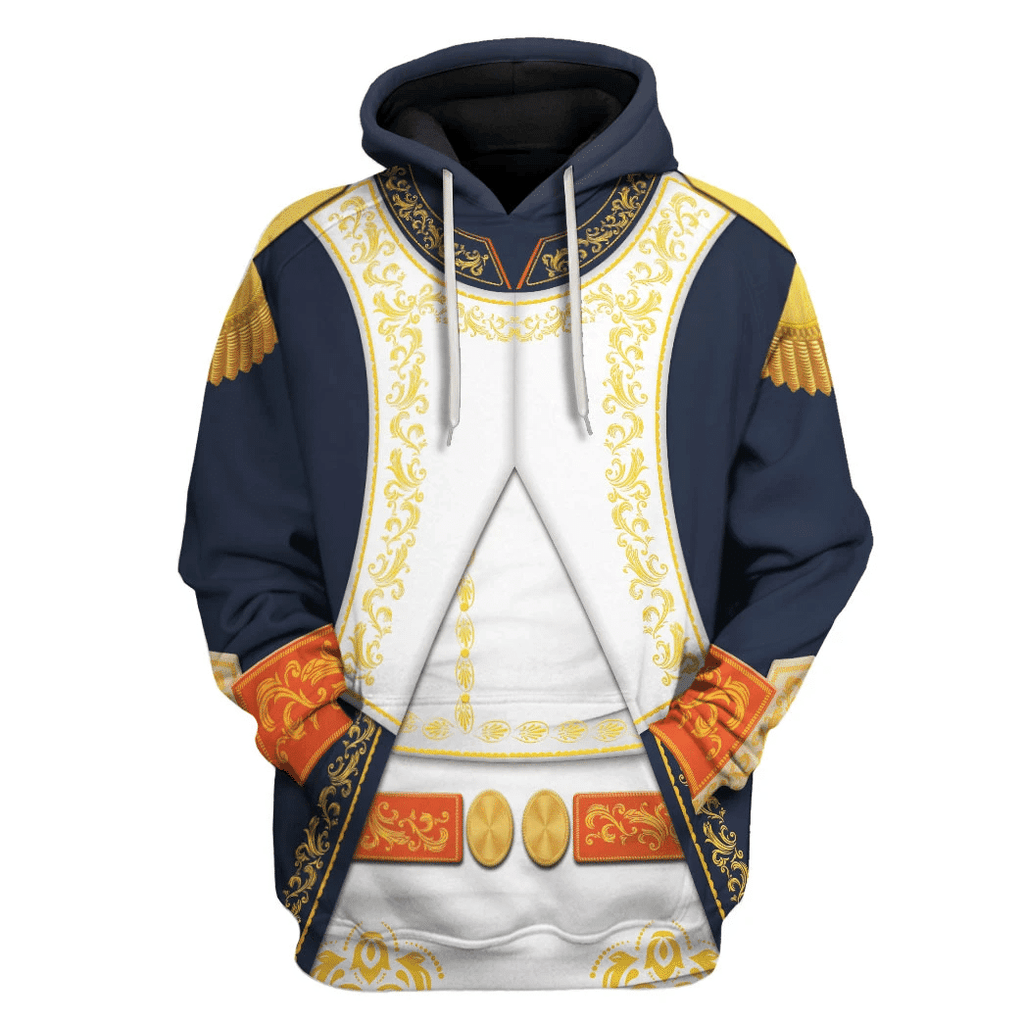  CustomsPig Joachim Murat Uniform Costume All Over Print Hoodie Sweatshirt T-Shirt Tracksuit -  CustomsPig.com