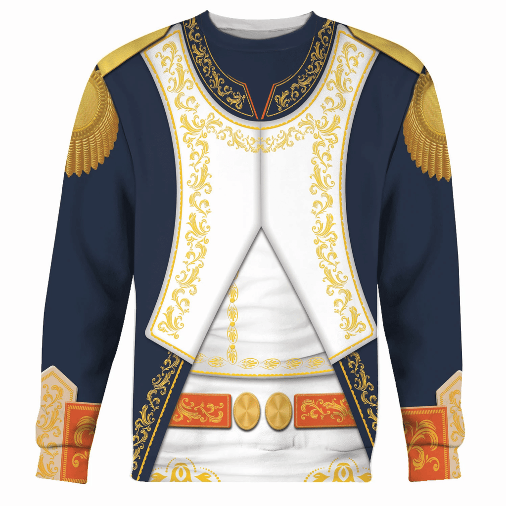  CustomsPig Joachim Murat Uniform Costume All Over Print Hoodie Sweatshirt T-Shirt Tracksuit -  CustomsPig.com