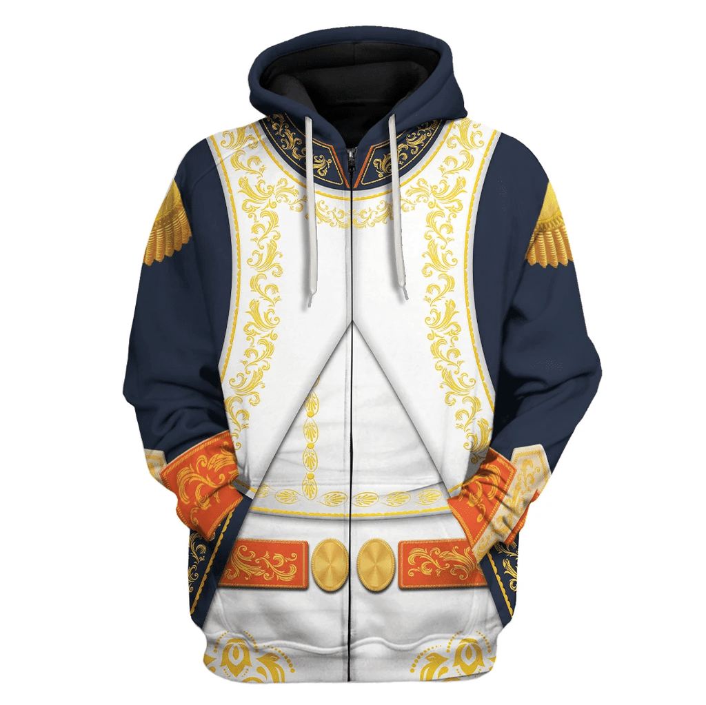  CustomsPig Joachim Murat Uniform Costume All Over Print Hoodie Sweatshirt T-Shirt Tracksuit -  CustomsPig.com