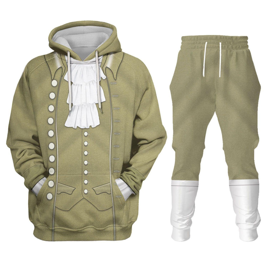  CustomsPig John Adams U.S. President Costume Hoodie Sweatshirt T-Shirt Tracksuit -  CustomsPig.com