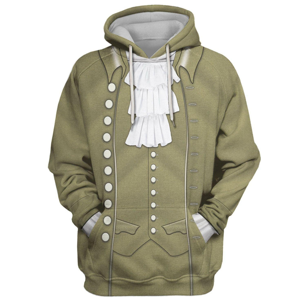  CustomsPig John Adams U.S. President Costume Hoodie Sweatshirt T-Shirt Tracksuit -  CustomsPig.com