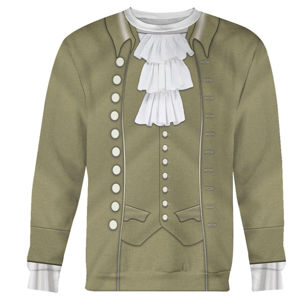  CustomsPig John Adams U.S. President Costume Hoodie Sweatshirt T-Shirt Tracksuit -  CustomsPig.com