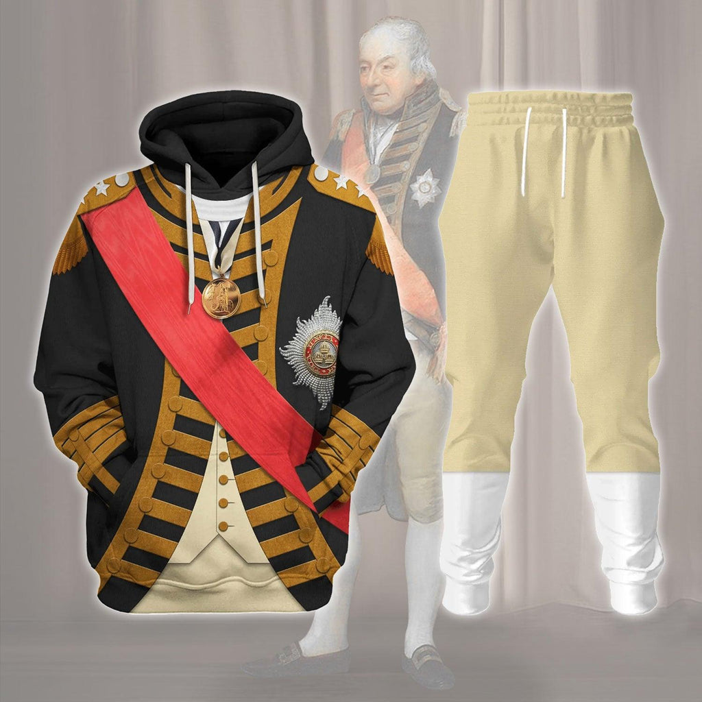  CustomsPig John Jervis 1st Earl of St Vincent Costume Hoodie Sweatshirt T-Shirt Tracksuit -  CustomsPig.com