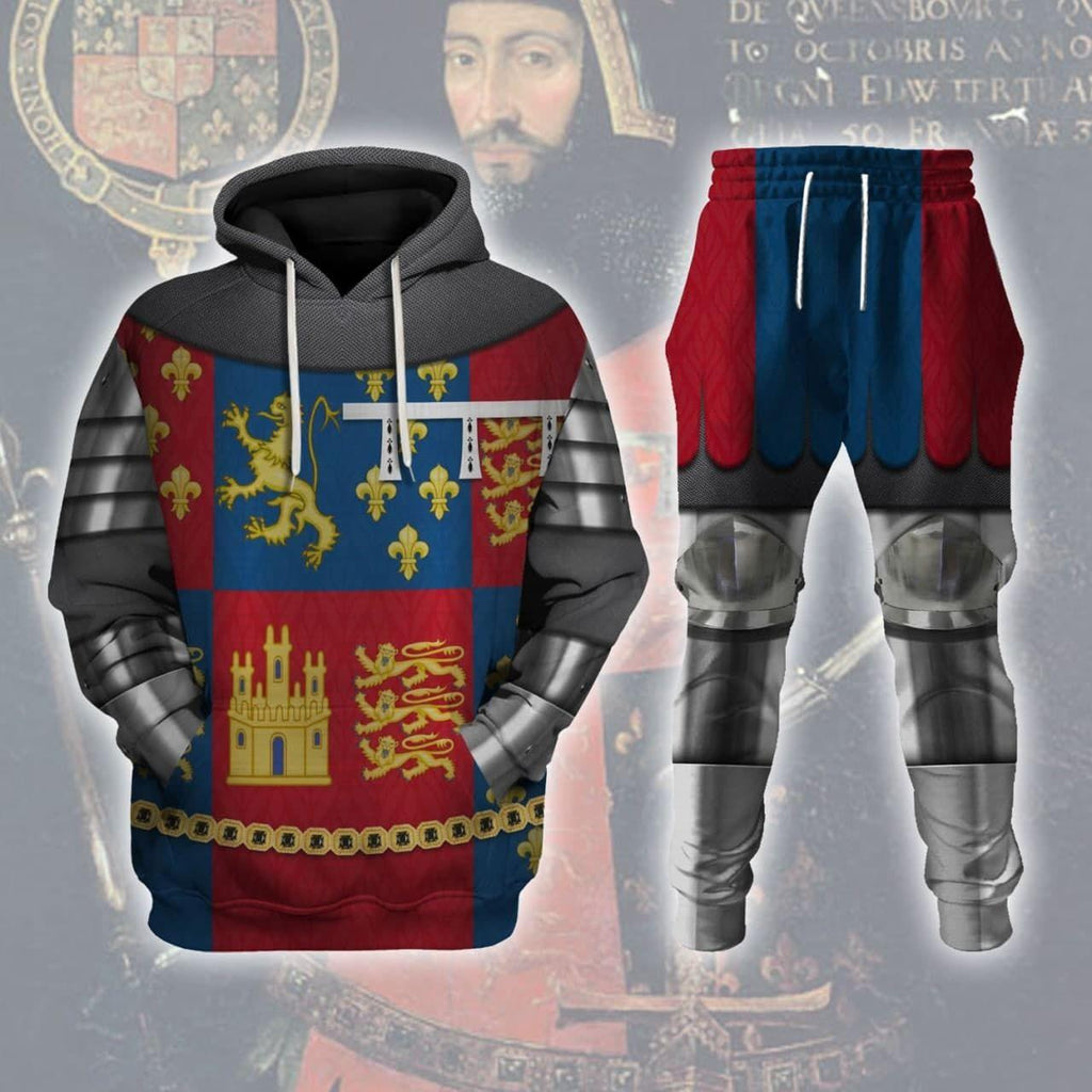  CustomsPig John of Gaunt, Duke of Lancaster Costume Hoodie Sweatshirt T-Shirt Tracksuit -  CustomsPig.com