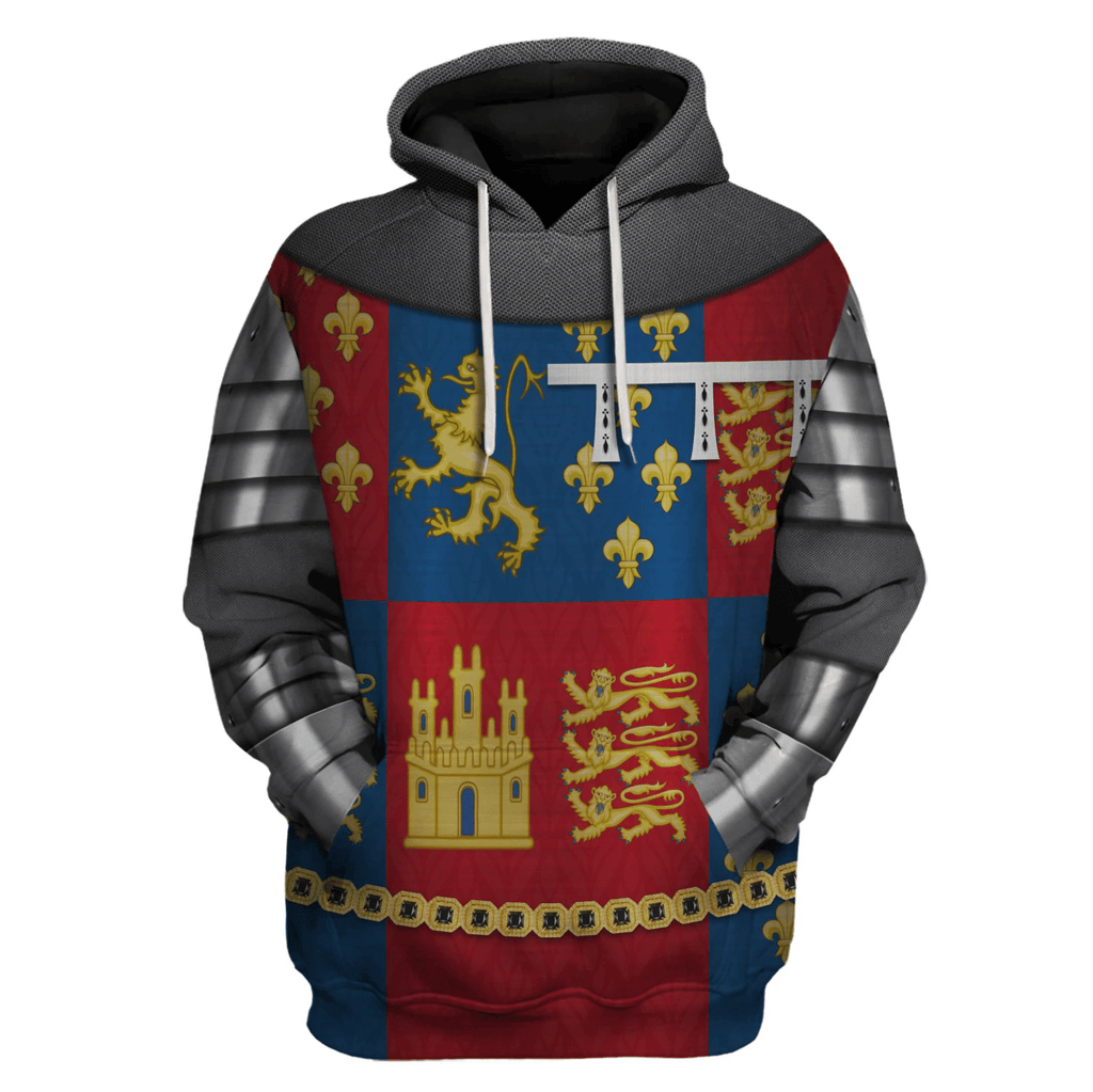  CustomsPig John of Gaunt, Duke of Lancaster Costume Hoodie Sweatshirt T-Shirt Tracksuit -  CustomsPig.com