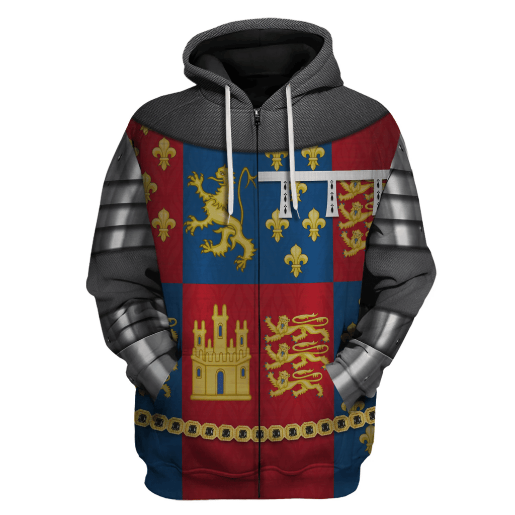  CustomsPig John of Gaunt, Duke of Lancaster Costume Hoodie Sweatshirt T-Shirt Tracksuit -  CustomsPig.com