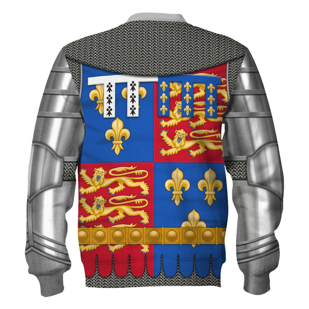 CustomsPig John of Lancaster, 1st Duke of Bedford Amour Knights Costume Hoodie Sweatshirt T-Shirt Tracksuit - CustomsPig.com