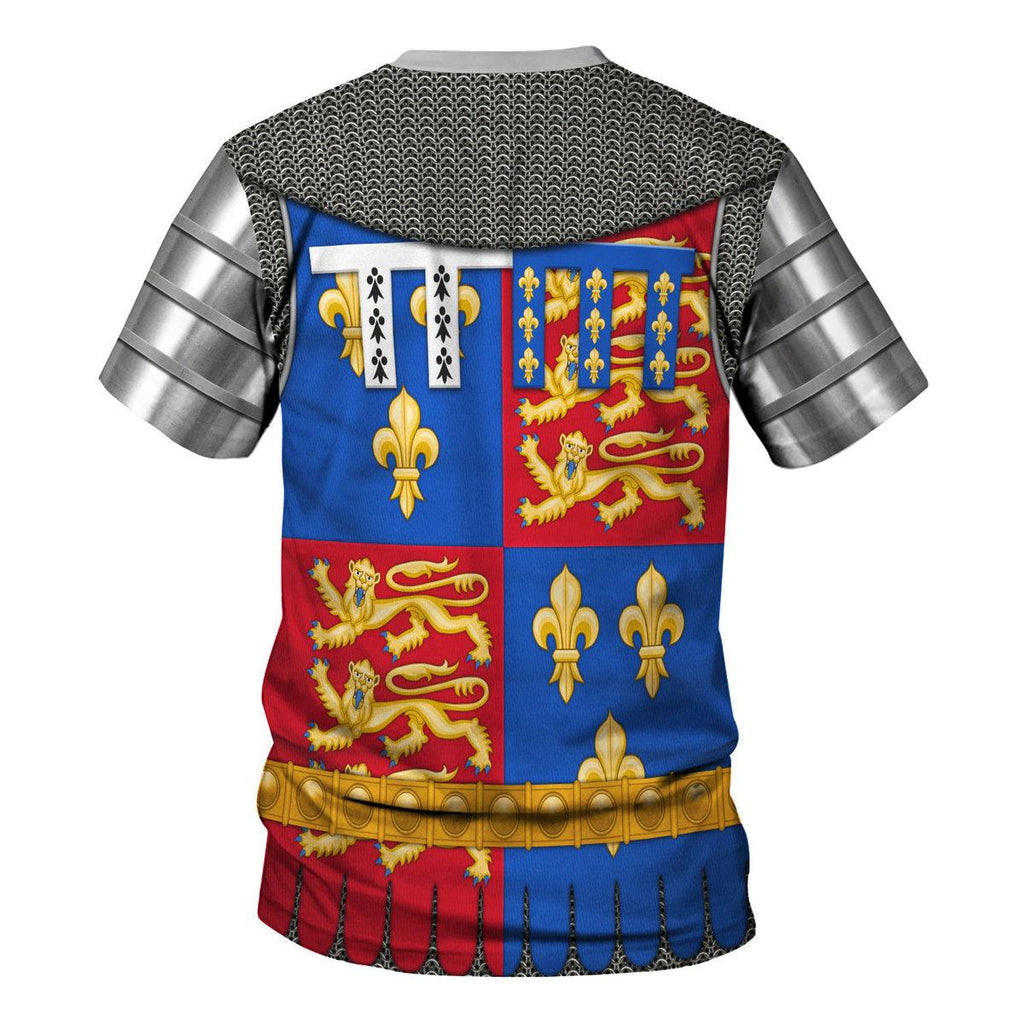 CustomsPig John of Lancaster, 1st Duke of Bedford Amour Knights Costume Hoodie Sweatshirt T-Shirt Tracksuit - CustomsPig.com