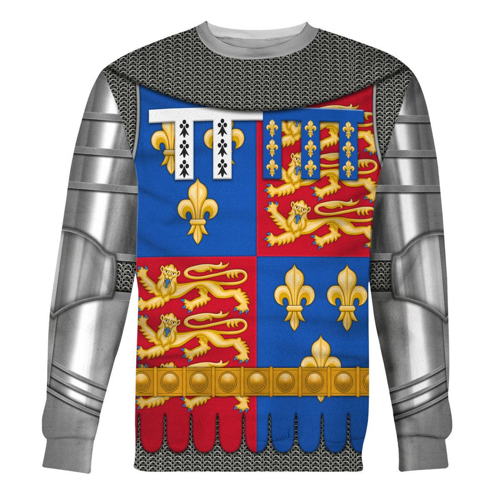 CustomsPig John of Lancaster, 1st Duke of Bedford Amour Knights Costume Hoodie Sweatshirt T-Shirt Tracksuit - CustomsPig.com