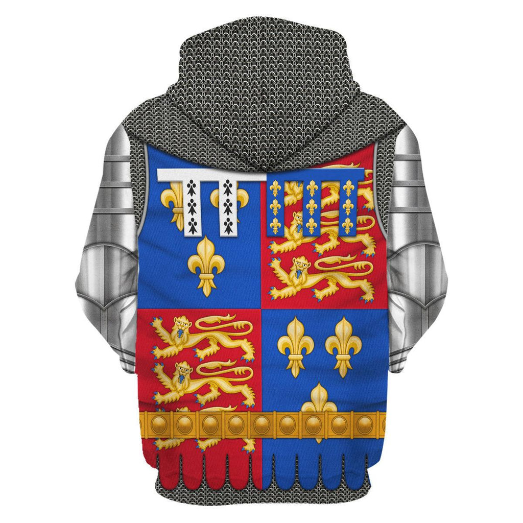 CustomsPig John of Lancaster, 1st Duke of Bedford Amour Knights Costume Hoodie Sweatshirt T-Shirt Tracksuit - CustomsPig.com