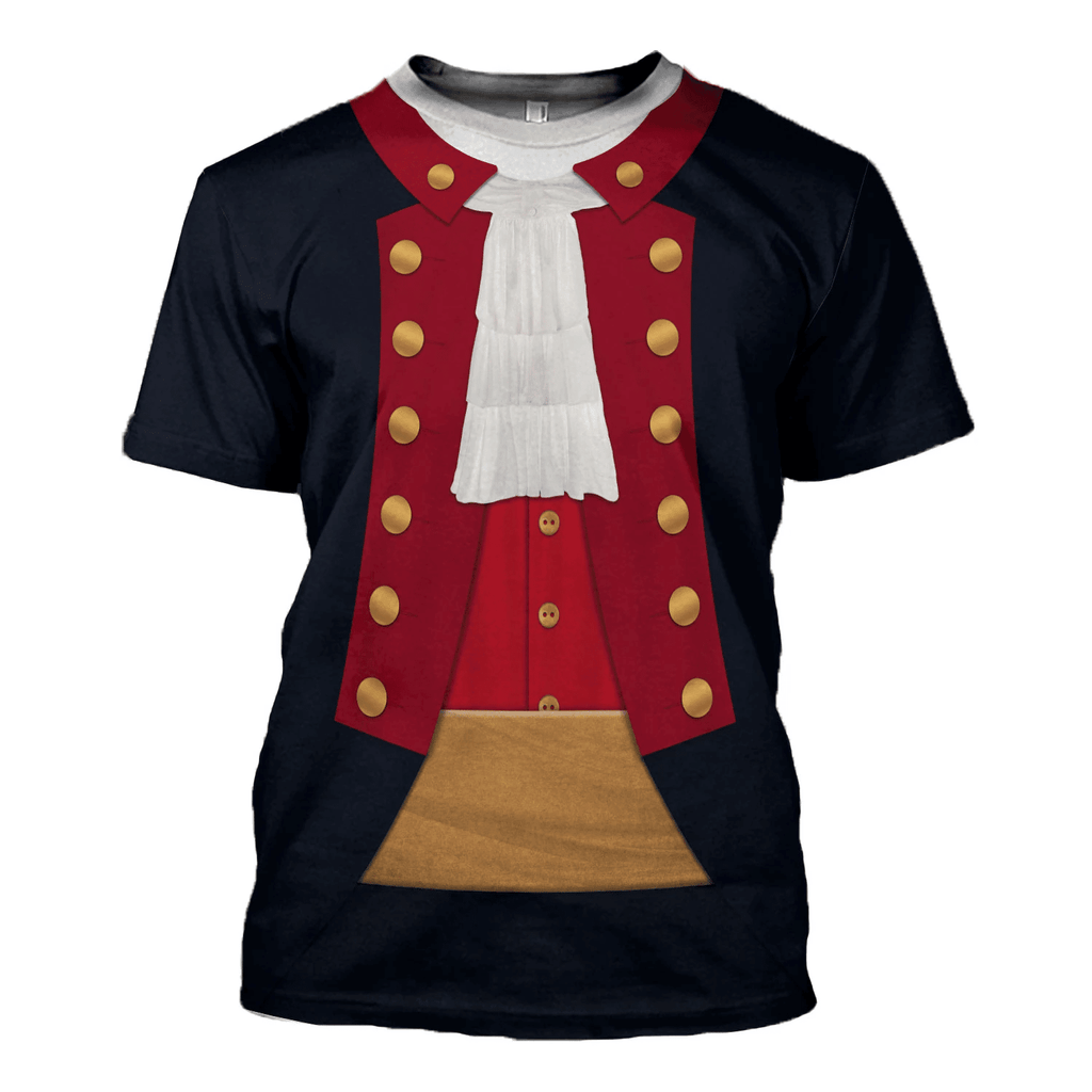  CustomsPig John Paul Jones Revolutionary War Costume Hoodie Sweatshirt T-Shirt Tracksuit -  CustomsPig.com