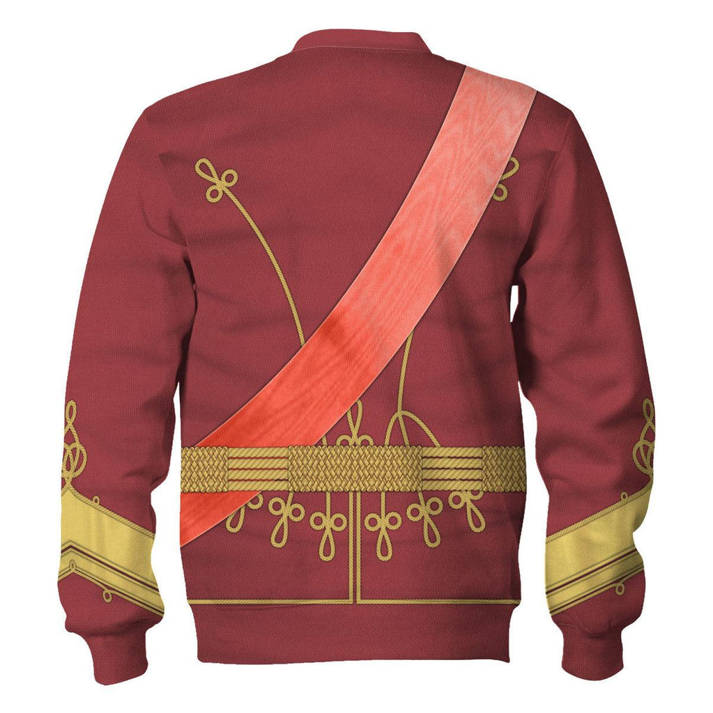 CustomsPig Kaiser Wilhelm II Uniform Austria-Hungary Costume Hoodie Sweatshirt T-Shirt Tracksuit - CustomsPig.com