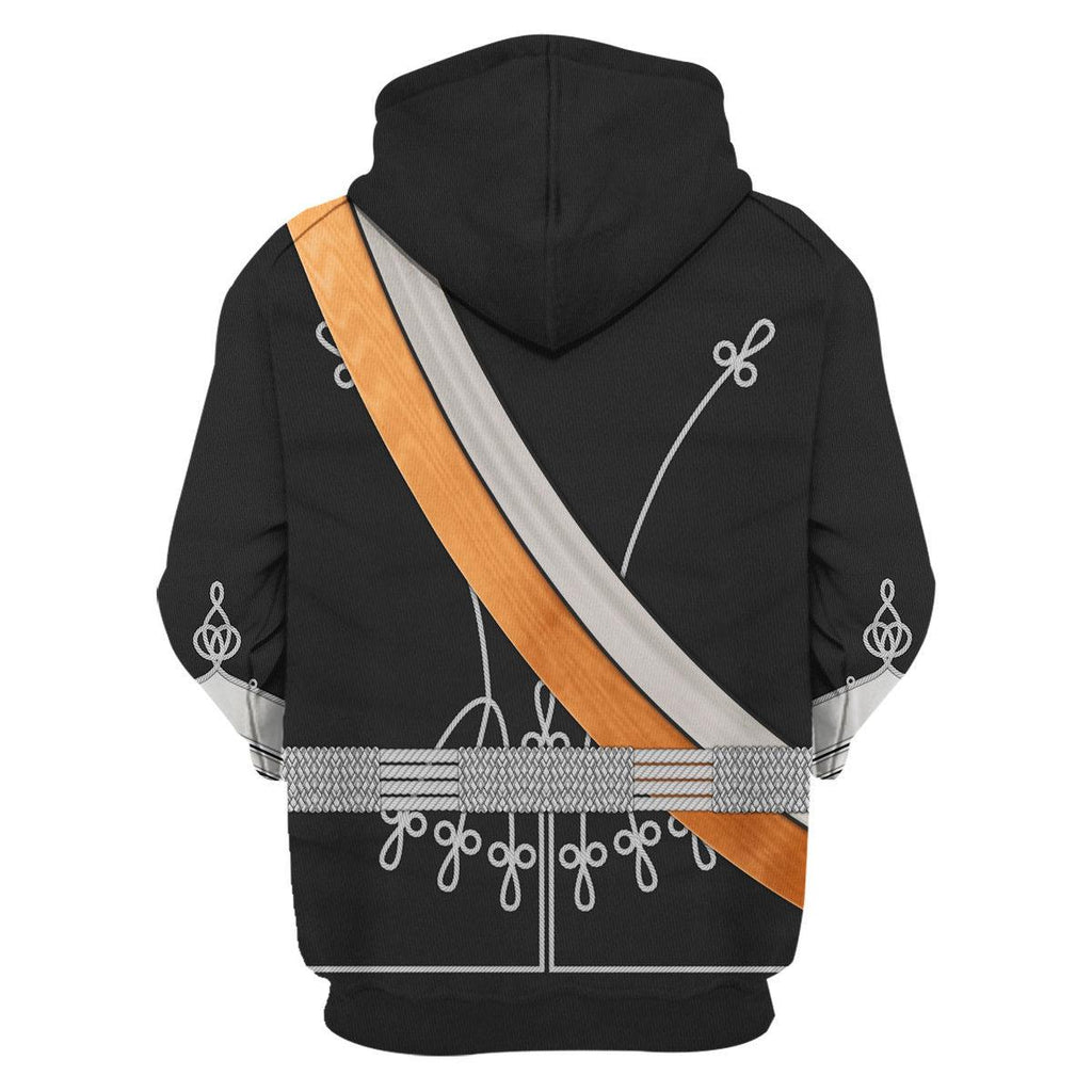 CustomsPig Kaiser Wilhelm II Uniform German Emperor & King of Prussia Costume Hoodie Sweatshirt T-Shirt Tracksuit - CustomsPig.com