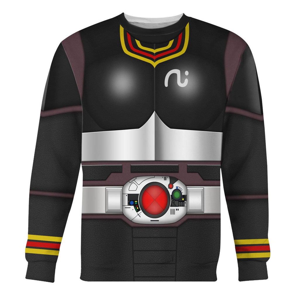  CustomsPig Kamen Rider Black Cosplay Costumes Hoodies Sweatshirt T-shirt Tracksuit -  CustomsPig.com