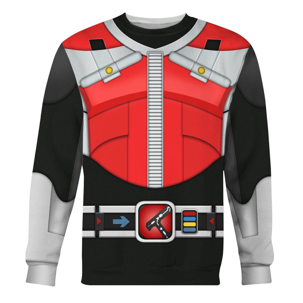  CustomsPig Kamen Rider Den-O Cosplay Costumes Hoodies Sweatshirt T-shirt Tracksuit -  CustomsPig.com