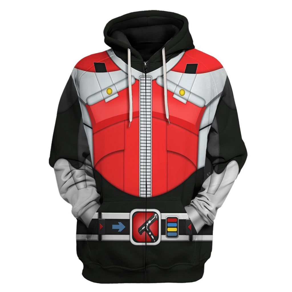  CustomsPig Kamen Rider Den-O Cosplay Costumes Hoodies Sweatshirt T-shirt Tracksuit -  CustomsPig.com