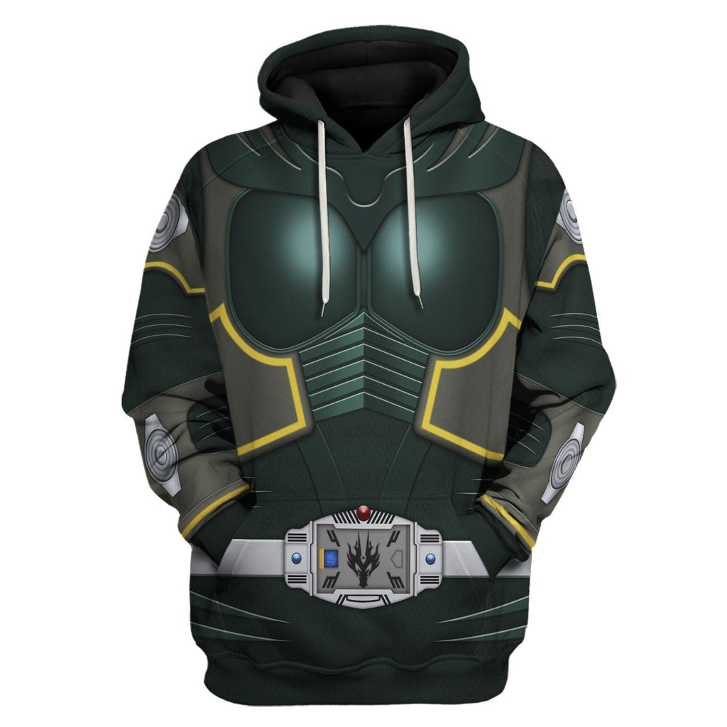 CustomsPig Kamen Rider Onyx Cosplay Costumes Hoodie T-shirt Sweatpants Tracksuits - DucG