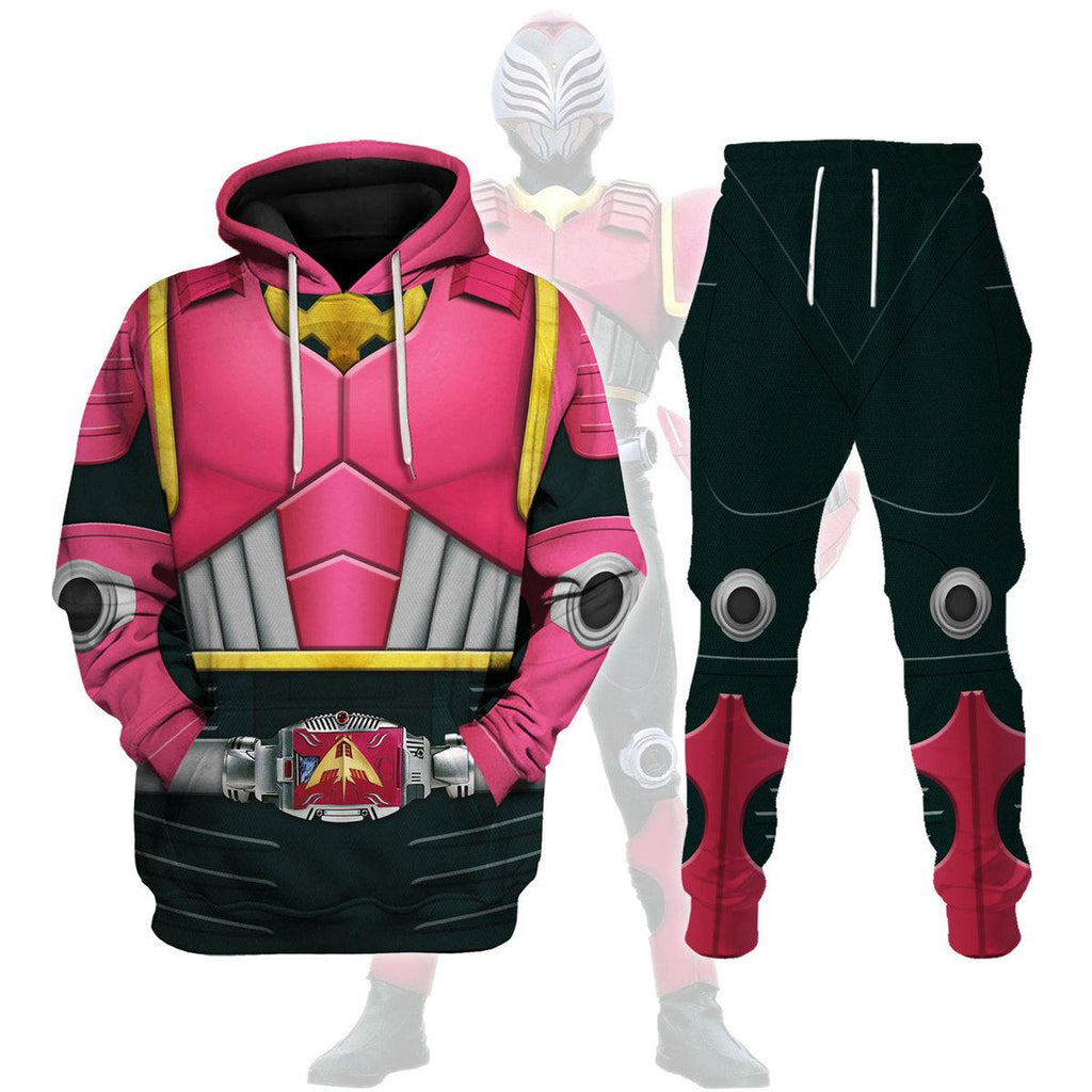 CustomsPig Kamen Rider Sting Cosplay Costumes Hoodie T-shirt Sweatpants - DucG