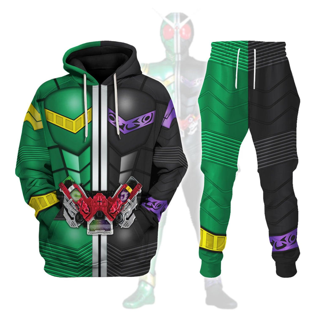  CustomsPig Kamen Rider W Cosplay Costumes Hoodies Sweatshirt T-shirt Tracksuit -  CustomsPig.com