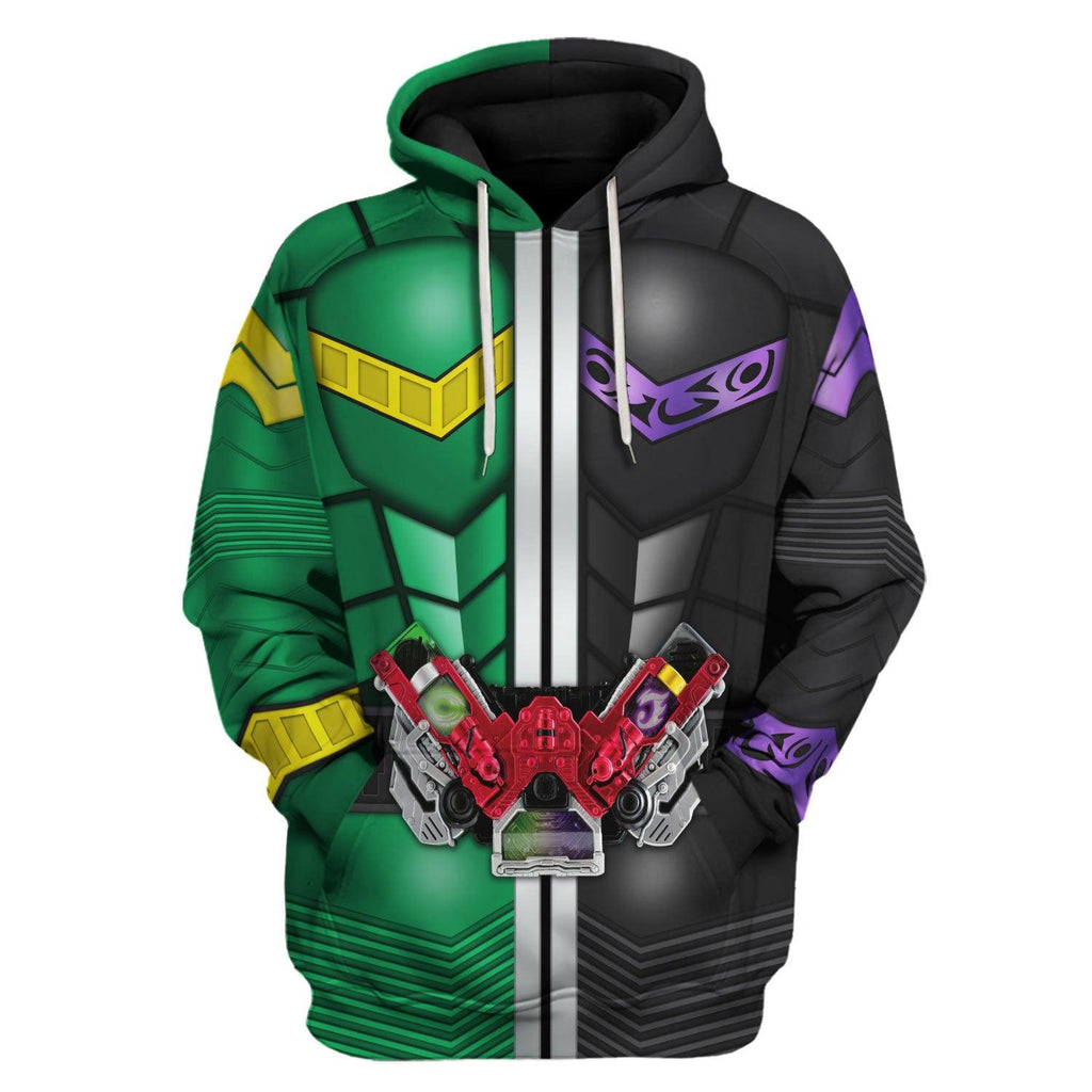  CustomsPig Kamen Rider W Cosplay Costumes Hoodies Sweatshirt T-shirt Tracksuit -  CustomsPig.com