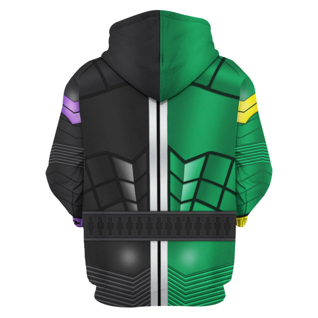  CustomsPig Kamen Rider W Cosplay Costumes Hoodies Sweatshirt T-shirt Tracksuit -  CustomsPig.com