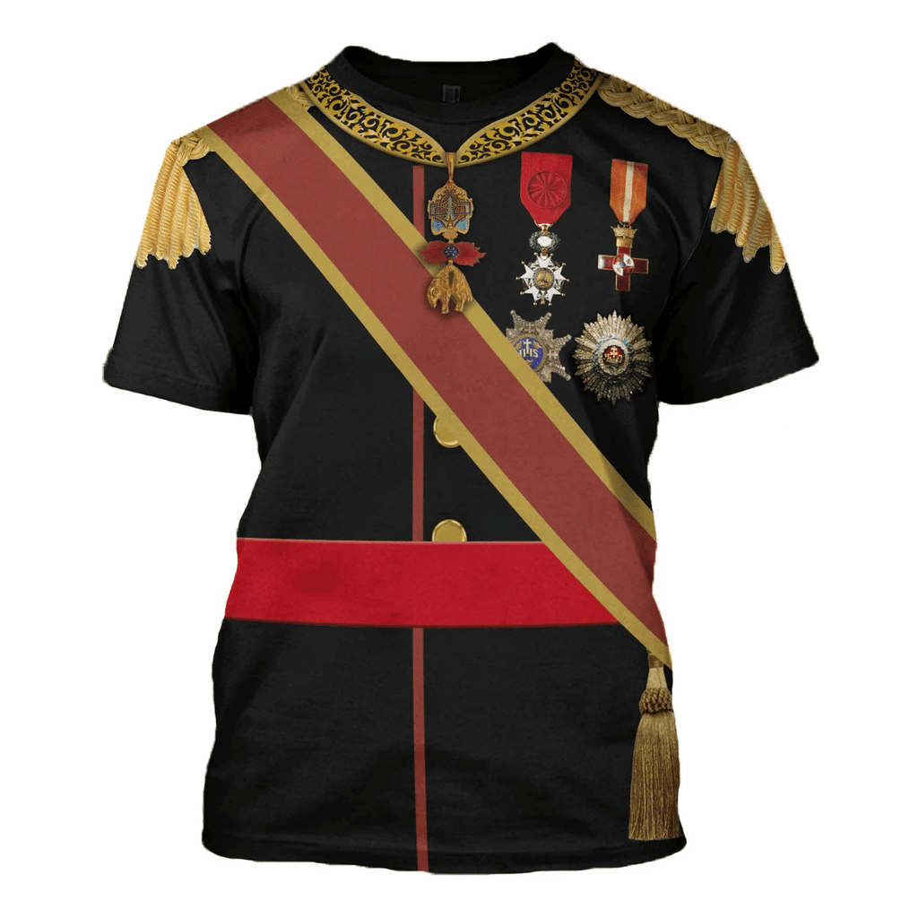  CustomsPig King Alfonso XII Of Spain Costume Hoodie Sweatshirt T-Shirt Tracksuit -  CustomsPig.com