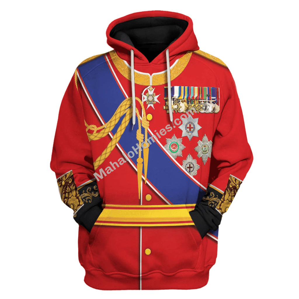  CustomsPig King Edward VII of the United Kingdom Costume Hoodie Sweatshirt T-Shirt Tracksuit -  CustomsPig.com