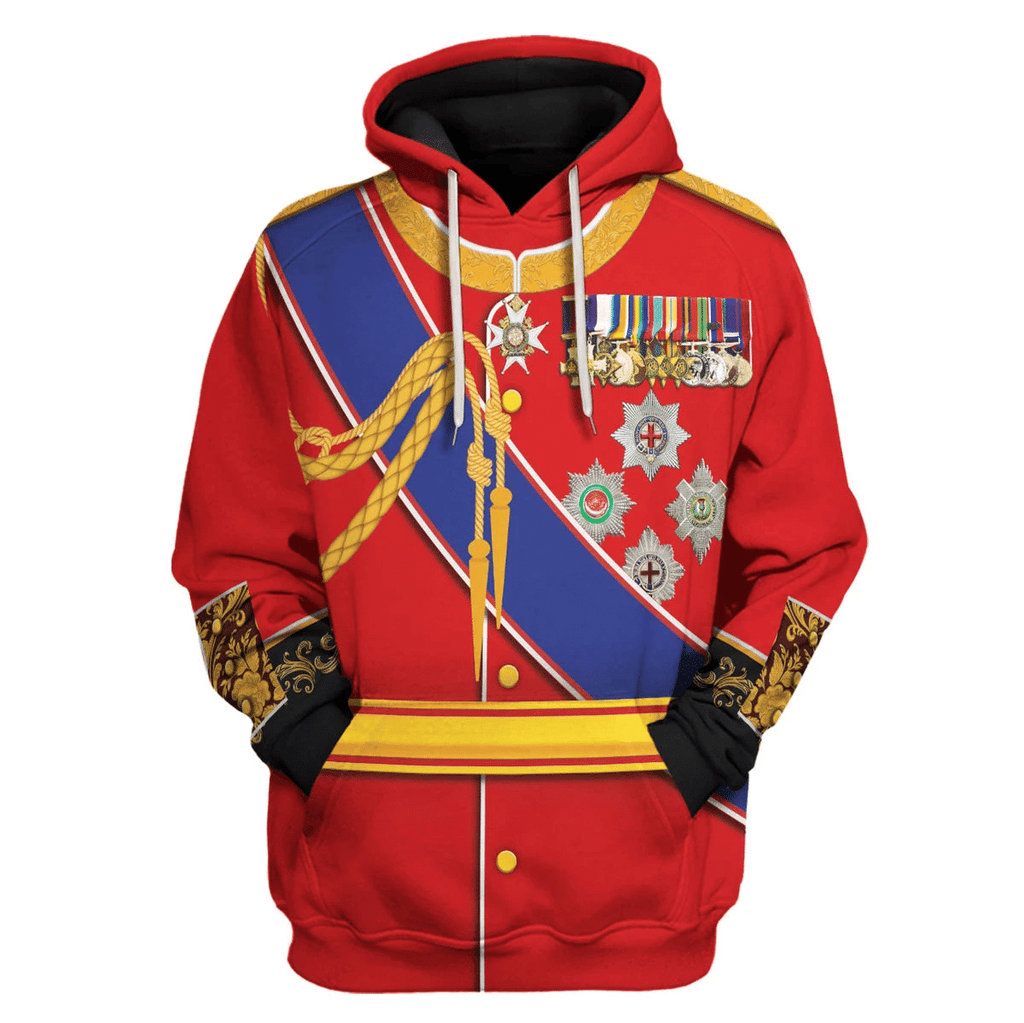  CustomsPig King Edward VII of the United Kingdom Costume Hoodie Sweatshirt T-Shirt Tracksuit -  CustomsPig.com