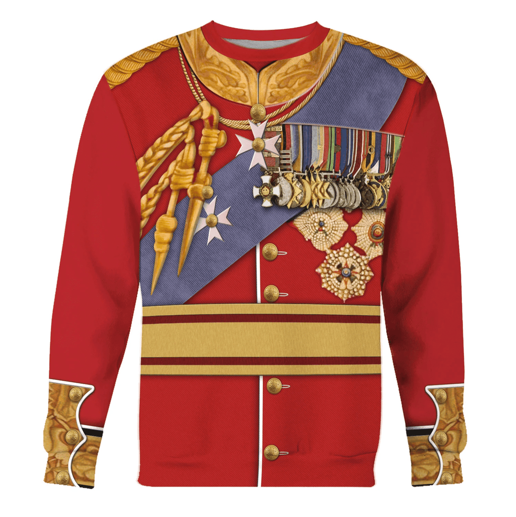  CustomsPig King George V King of the United Kingdom Costume Hoodie Sweatshirt T-Shirt Tracksuit -  CustomsPig.com