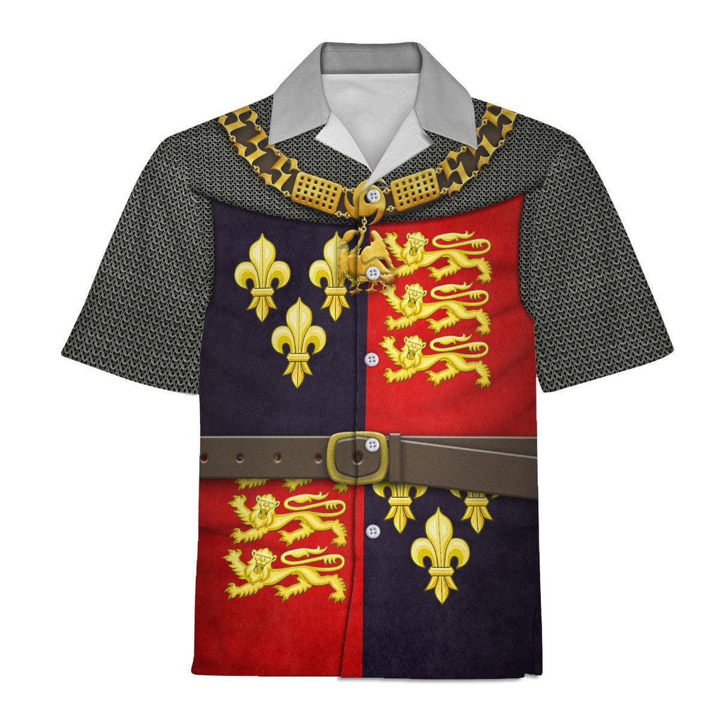 CustomsPig King Henry V-Battle of Agincourt Knights Costume Hoodie Sweatshirt T-Shirt Tracksuit - CustomsPig.com