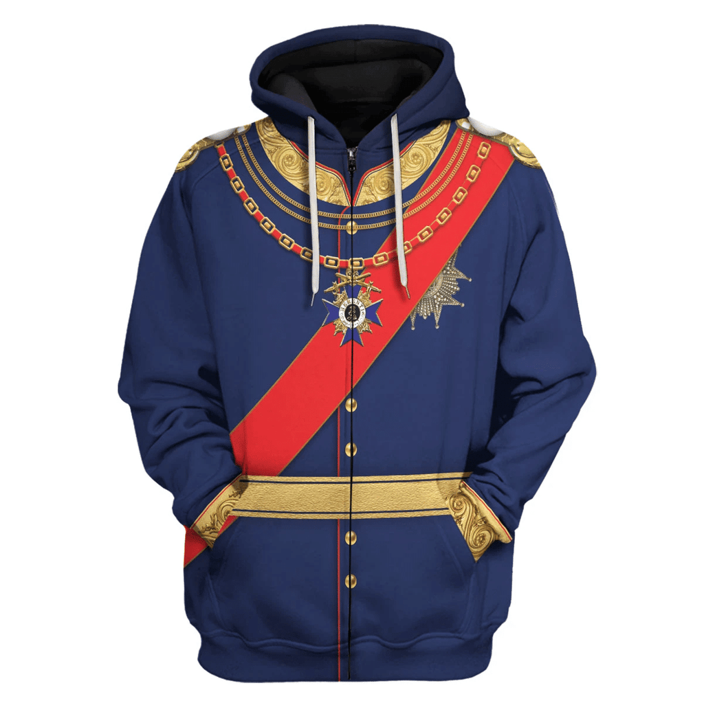  CustomsPig King Ludwig II of Bayern Ludwig II of Bavaria Costume Hoodie Sweatshirt T-Shirt Tracksuit -  CustomsPig.com