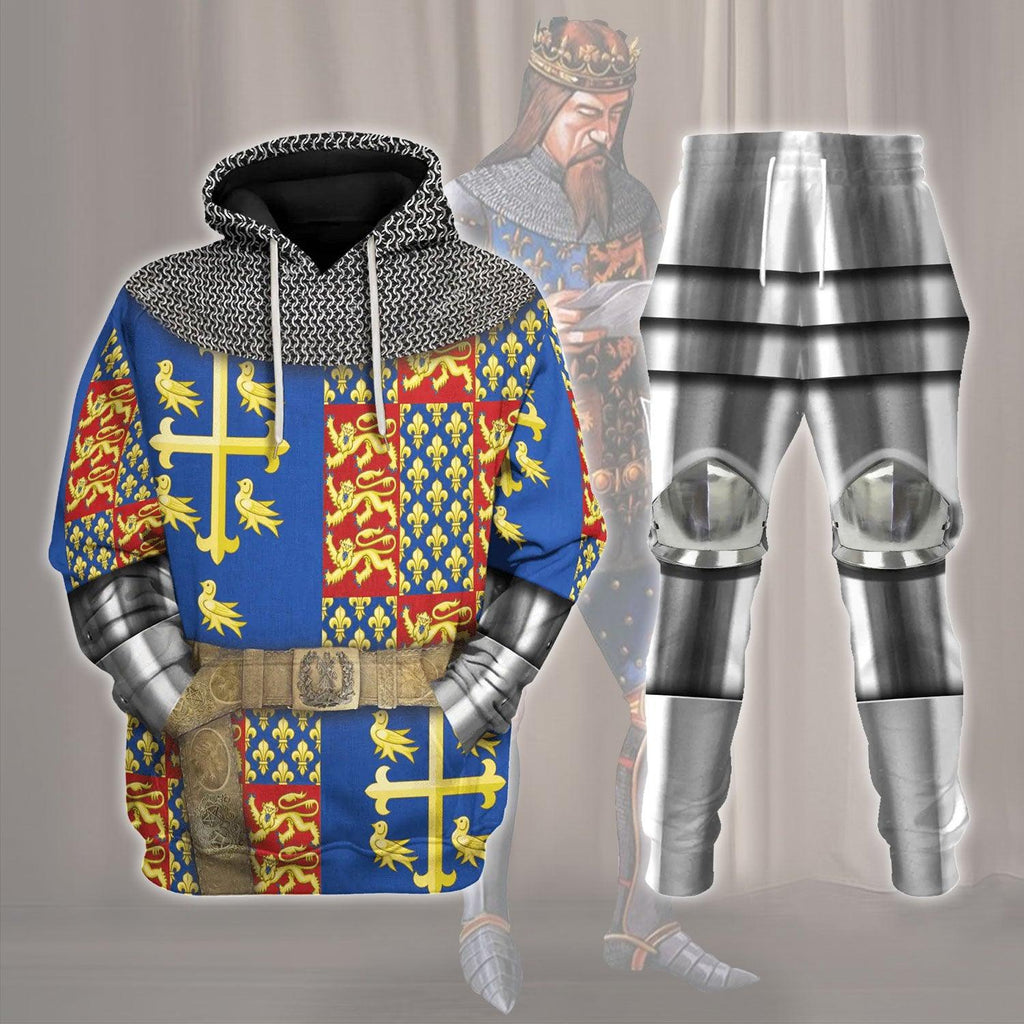  CustomsPig King Richard II Costume Hoodie Sweatshirt T-Shirt Tracksuit -  CustomsPig.com