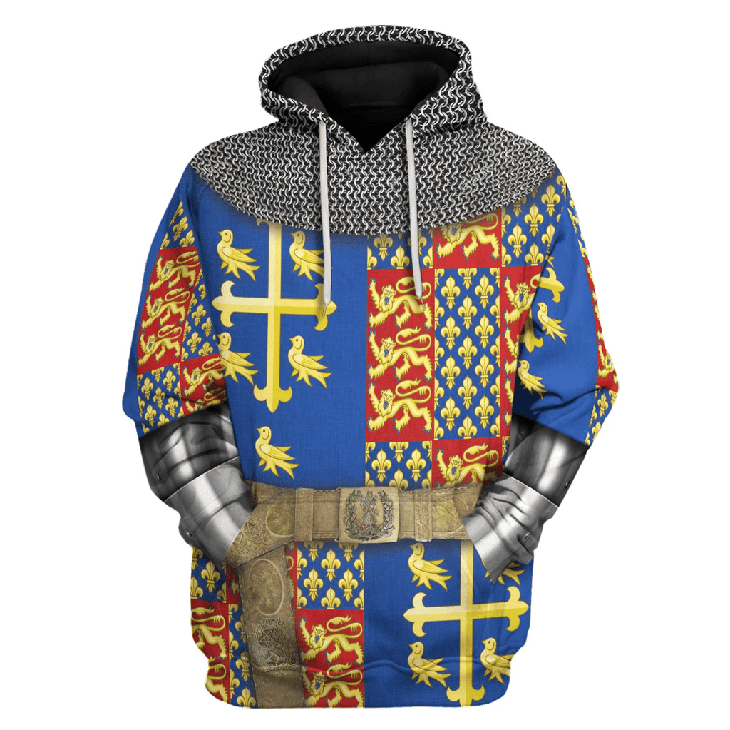  CustomsPig King Richard II Costume Hoodie Sweatshirt T-Shirt Tracksuit -  CustomsPig.com