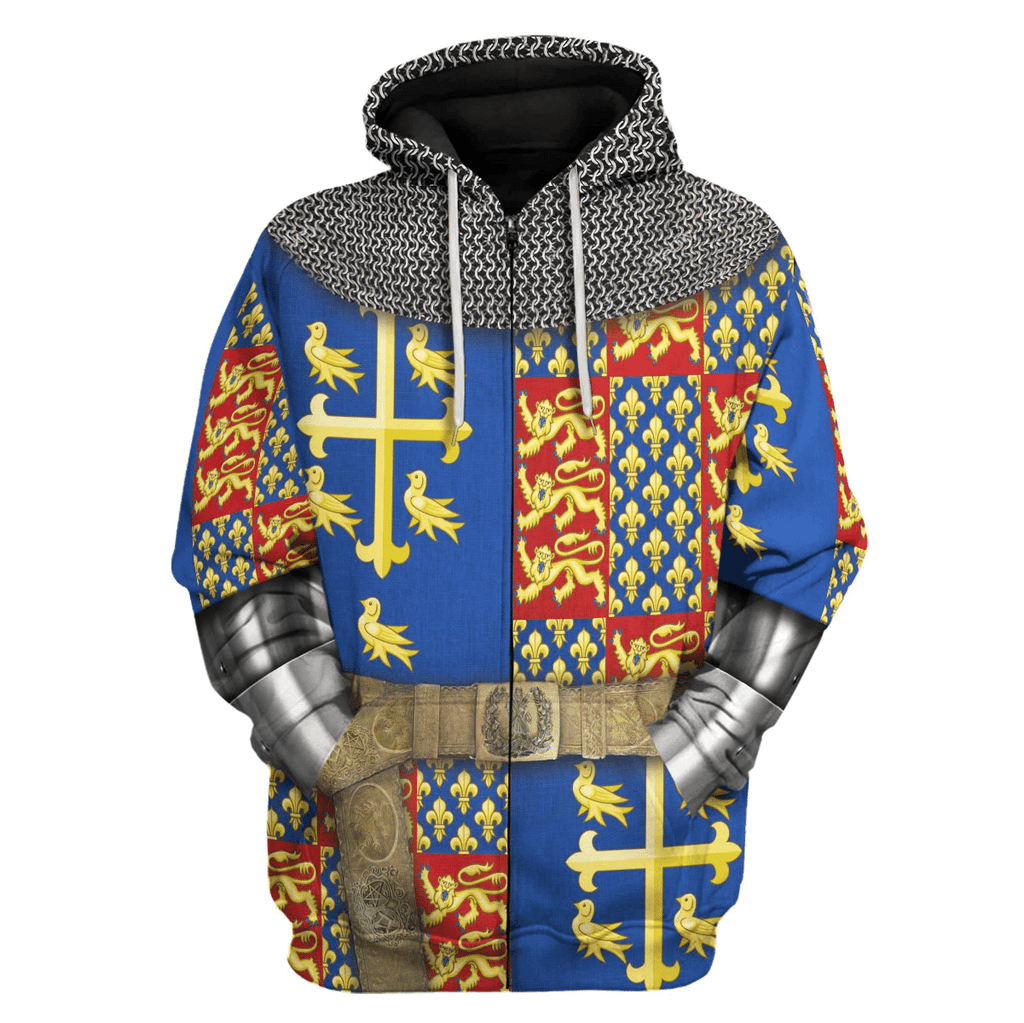  CustomsPig King Richard II Costume Hoodie Sweatshirt T-Shirt Tracksuit -  CustomsPig.com