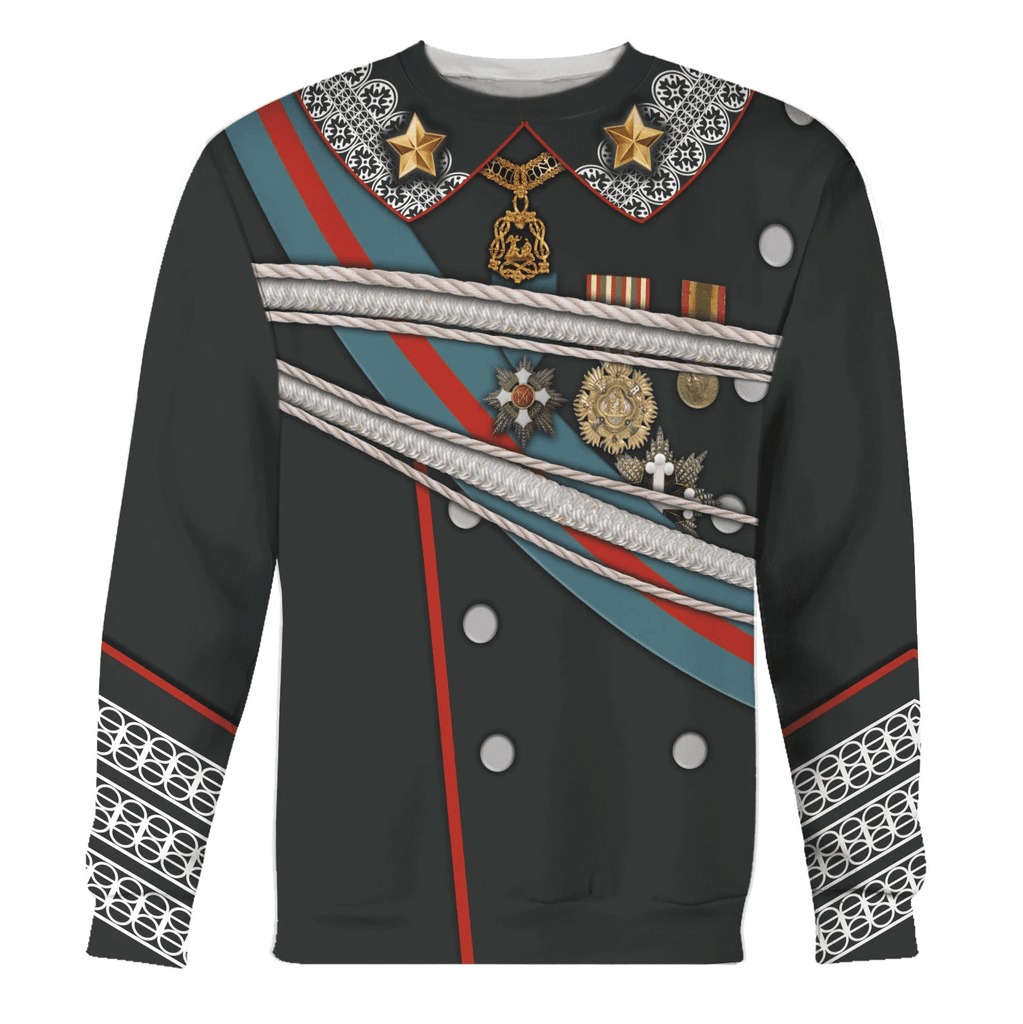  CustomsPig King Umberto I of Italy Costume Hoodie Sweatshirt T-Shirt Tracksuit -  CustomsPig.com