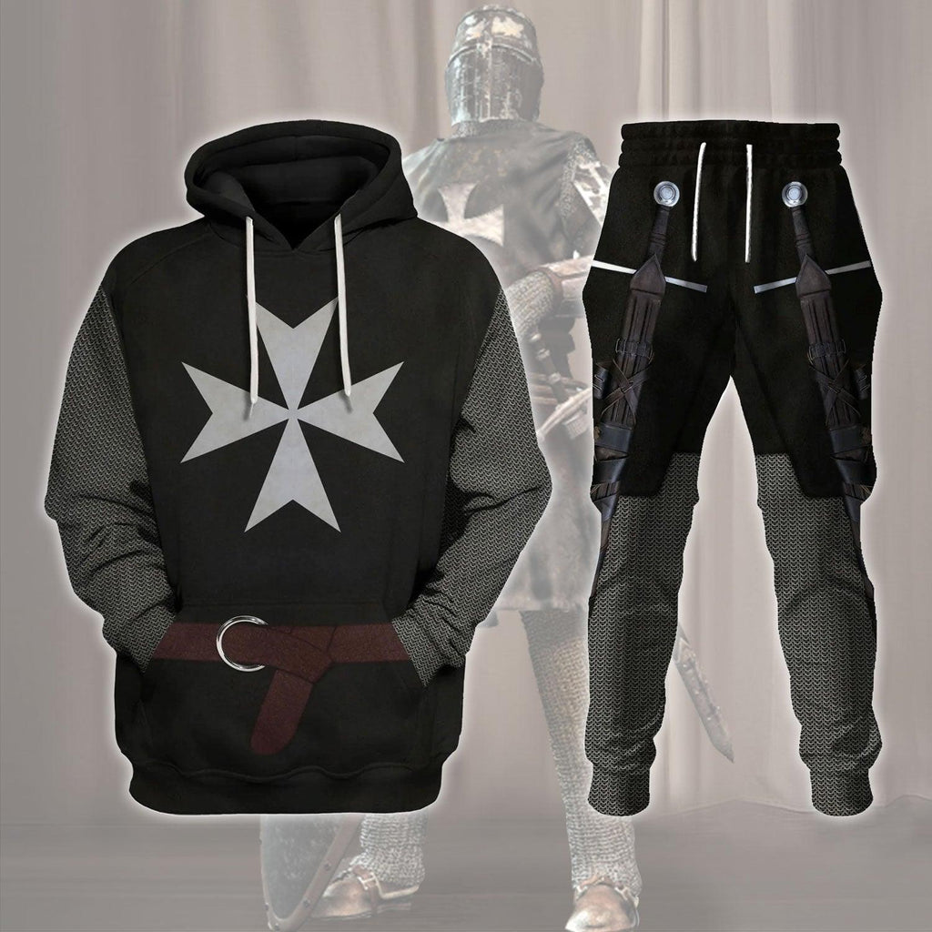  CustomsPig Knight Hospitaller Costume Hoodie Sweatshirt T-Shirt Tracksuit -  CustomsPig.com