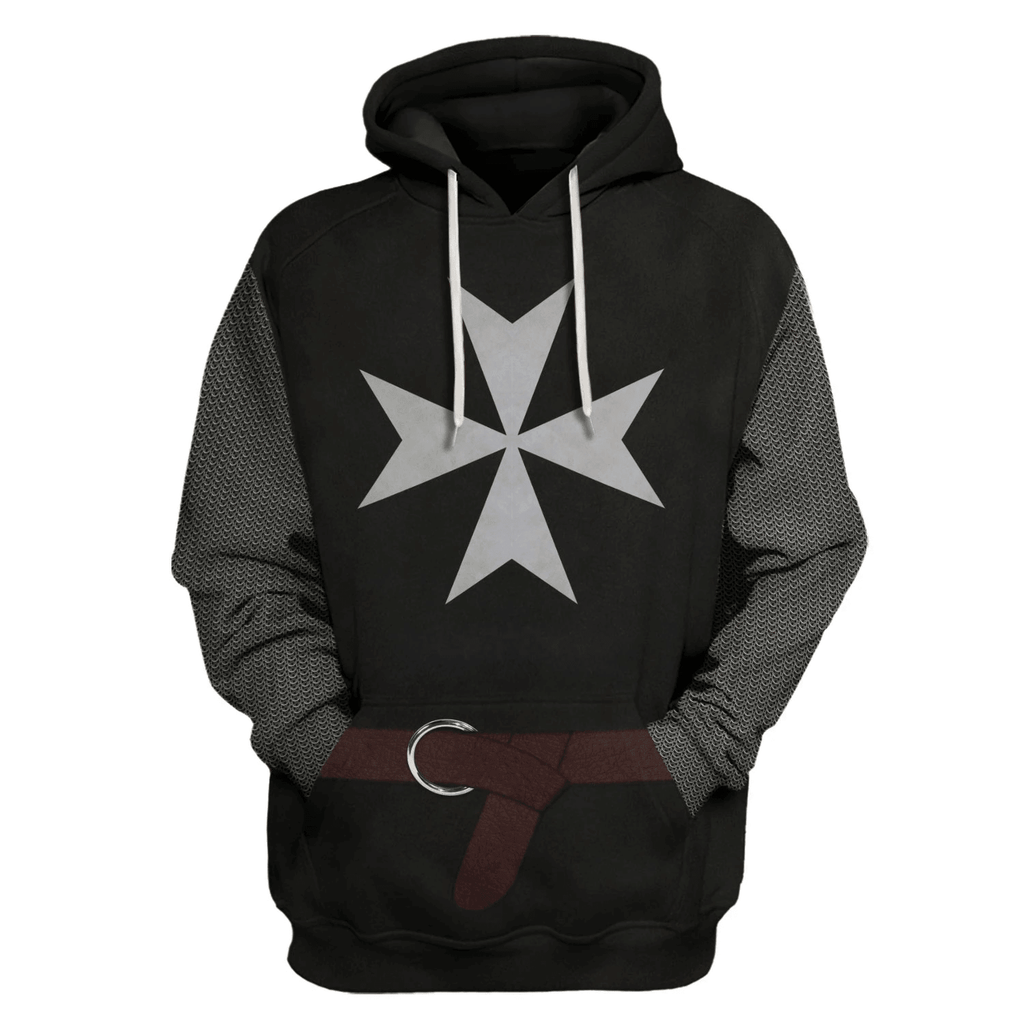  CustomsPig Knight Hospitaller Costume Hoodie Sweatshirt T-Shirt Tracksuit -  CustomsPig.com