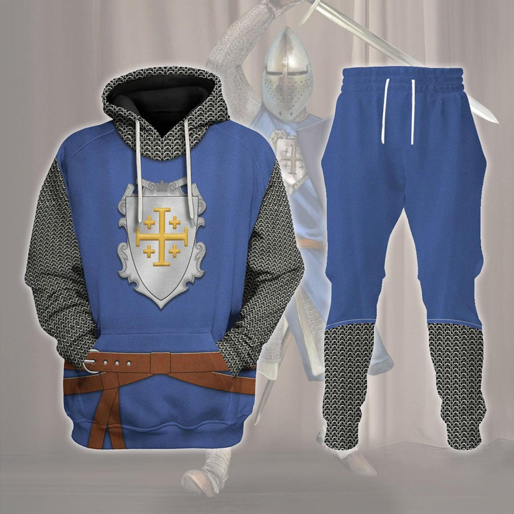  CustomsPig Knight of Edessa Costume Hoodie Sweatshirt T-Shirt Tracksuit -  CustomsPig.com