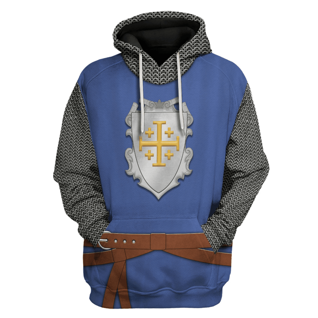  CustomsPig Knight of Edessa Costume Hoodie Sweatshirt T-Shirt Tracksuit -  CustomsPig.com