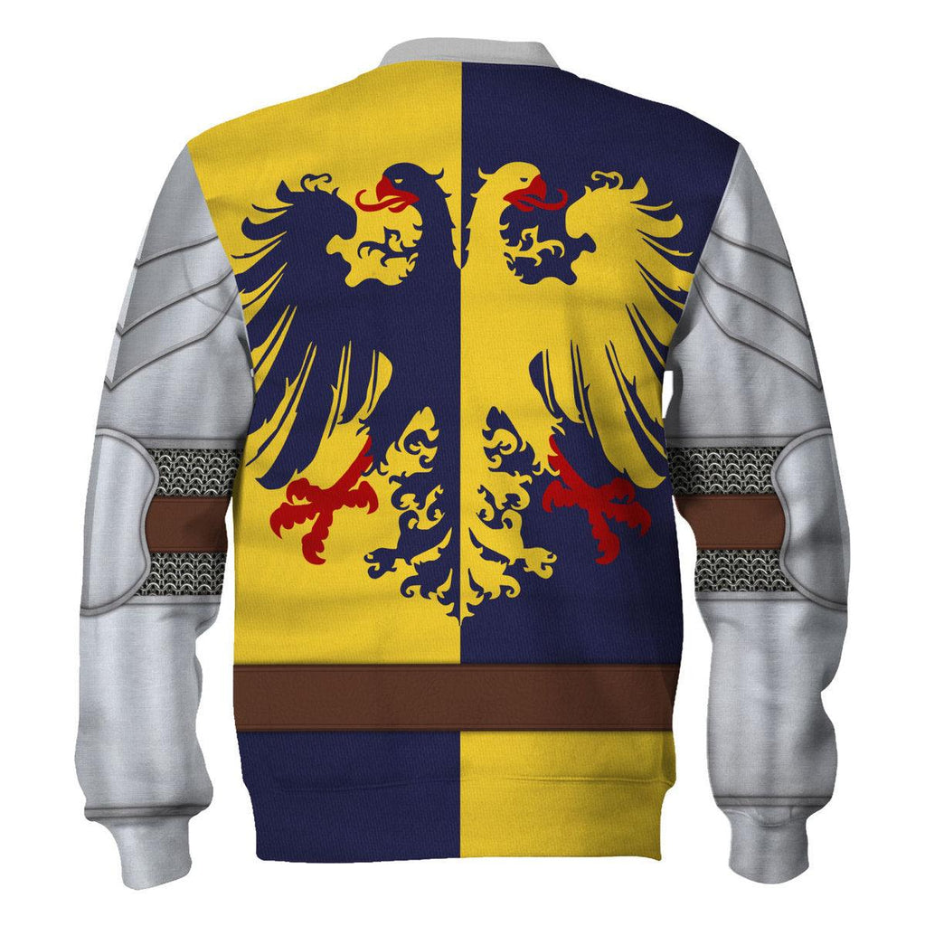 CustomsPig Knight of the Holy Roman Empire Costume Hoodie Sweatshirt T-Shirt Tracksuit - CustomsPig.com