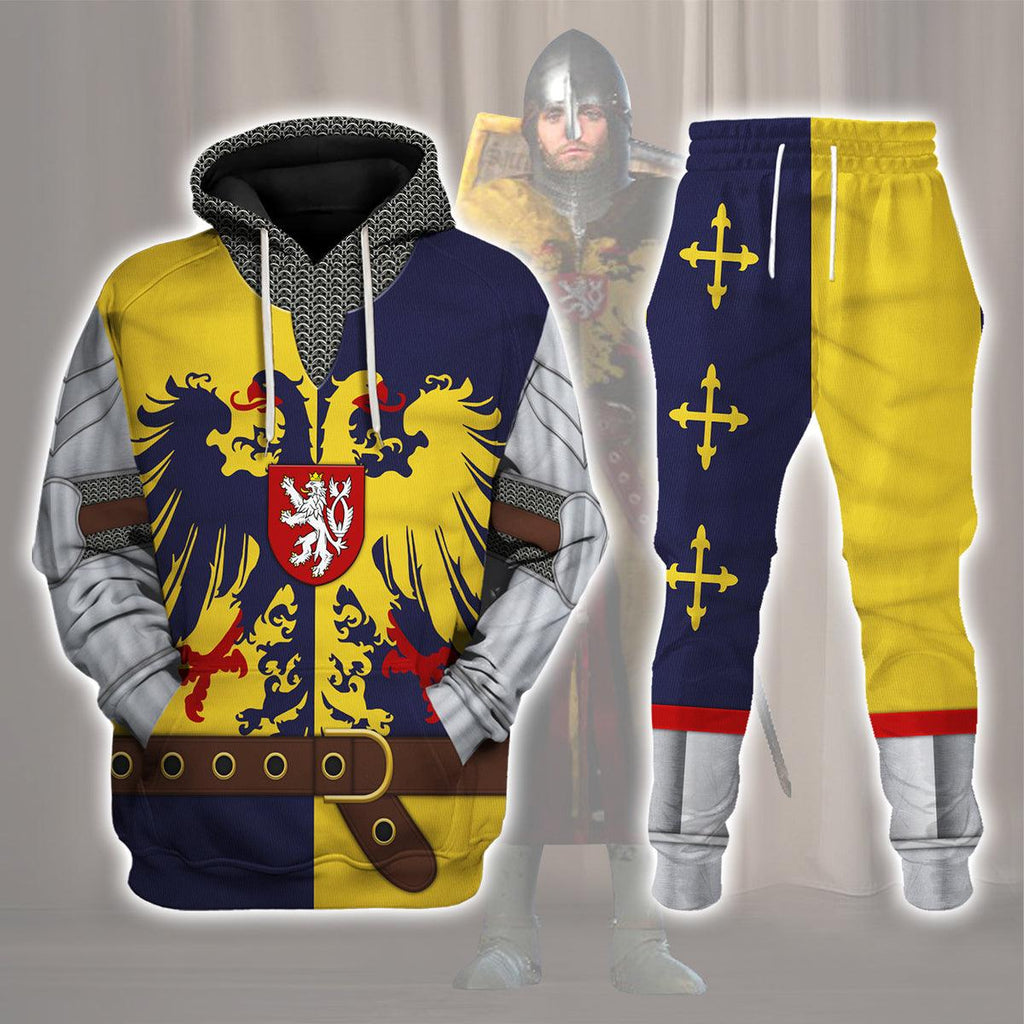 CustomsPig Knight of the Holy Roman Empire Costume Hoodie Sweatshirt T-Shirt Tracksuit - CustomsPig.com