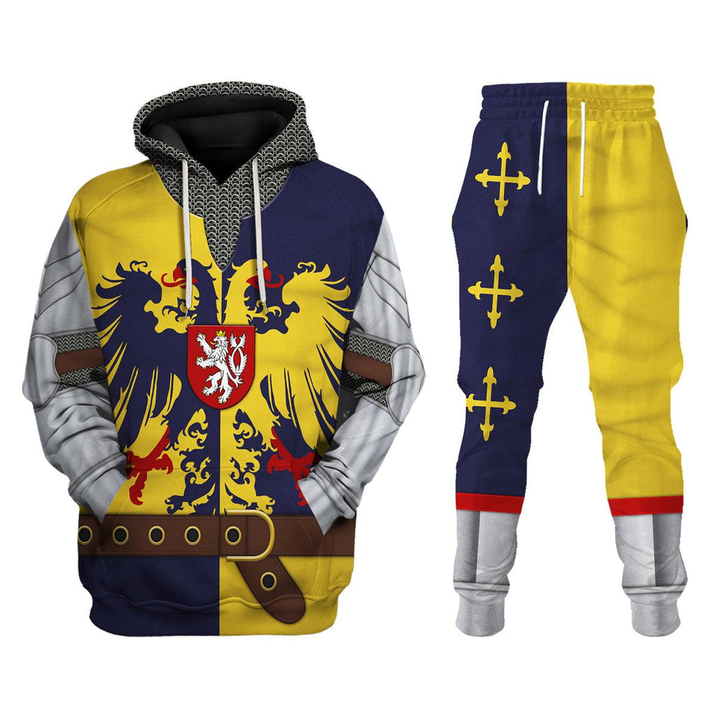 CustomsPig Knight of the Holy Roman Empire Costume Hoodie Sweatshirt T-Shirt Tracksuit - CustomsPig.com